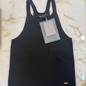 Tom Ford Charcoal Sleeveless Top